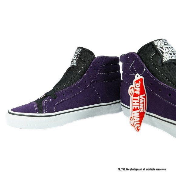 VANS Style 238 California Native Women's High Top Sneakers (Purple / White) - Picture 3 of 6